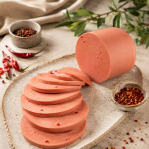 Mortadela de vacuno picante halal