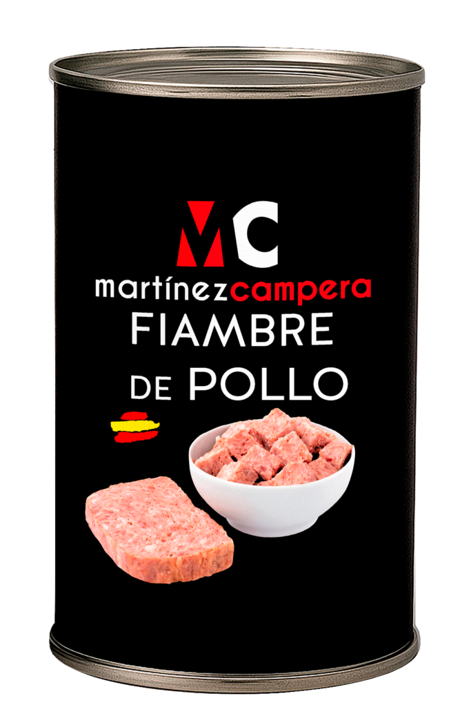 Fiambre de pollo recortada